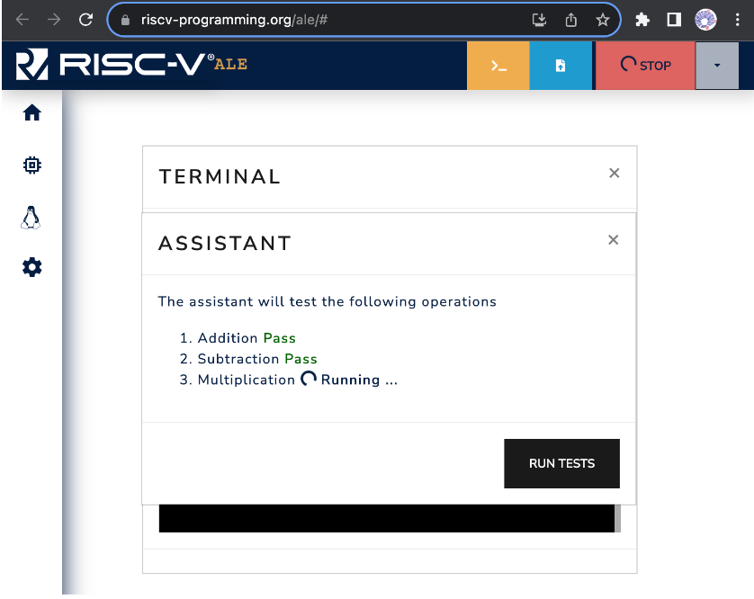 assistant execution