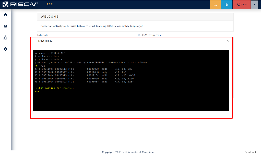 io blocked program